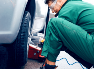 Mobile Tyre Fitting in Winter